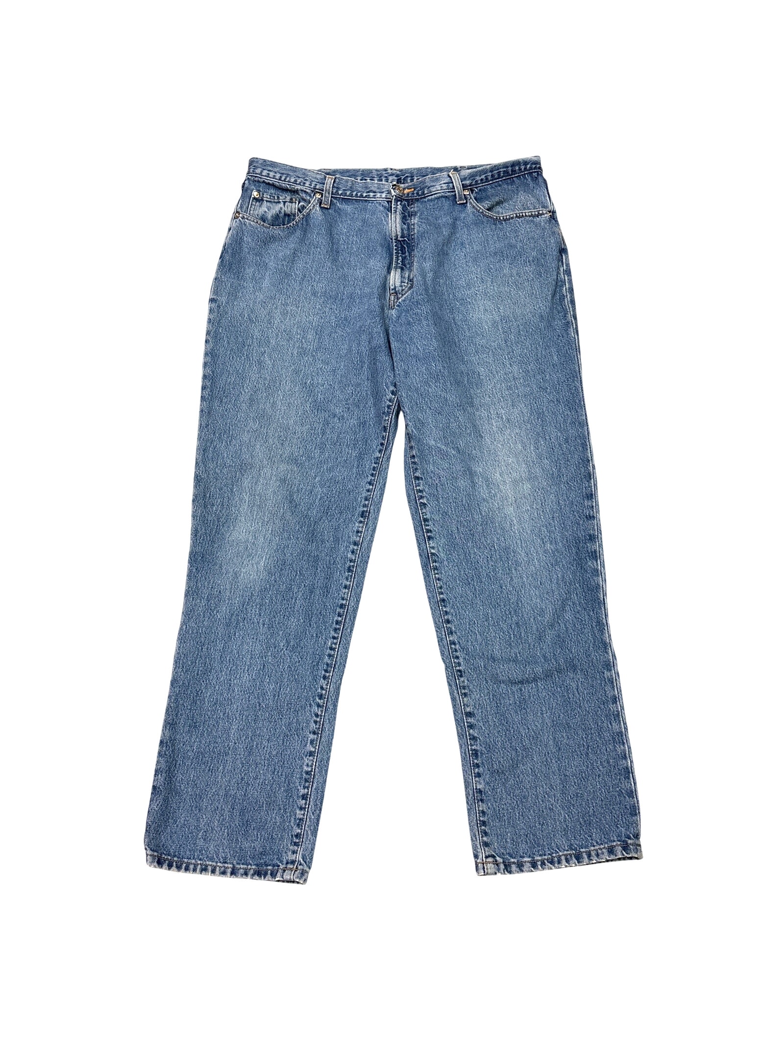 Polo Ralph Lauren Jeans Mens 40x32 (38x32) Blue Straight Leg Y2k Usa Made *Read*